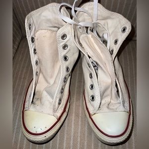 White classic high top